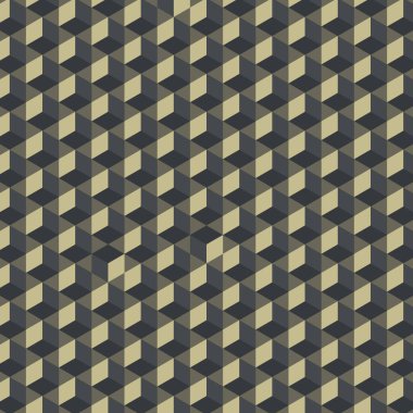  Altıgen Labirent deseni soyut illüstrasyon