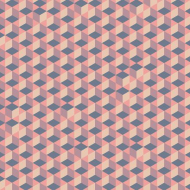  Altıgen Labirent deseni soyut illüstrasyon