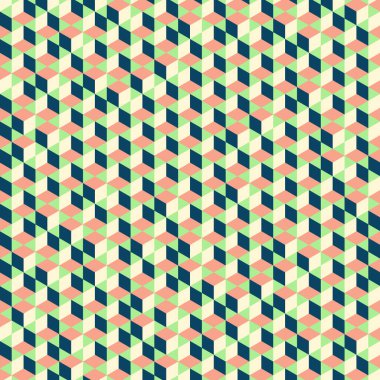  Altıgen Labirent deseni soyut illüstrasyon