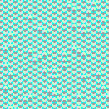  Altıgen Labirent deseni soyut illüstrasyon