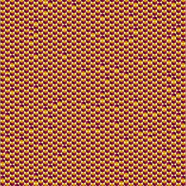  Altıgen Labirent deseni soyut illüstrasyon