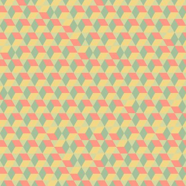  Altıgen Labirent deseni soyut illüstrasyon