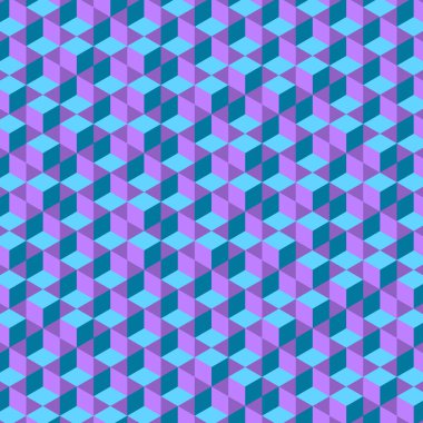  Altıgen Labirent deseni soyut illüstrasyon