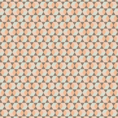  Altıgen Labirent deseni soyut illüstrasyon