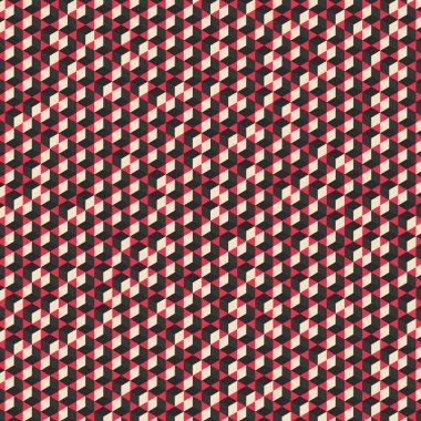  Altıgen Labirent deseni soyut illüstrasyon