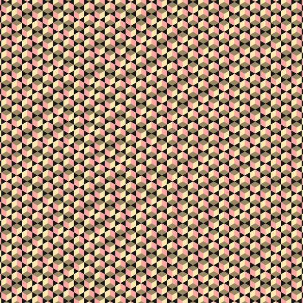 Hexagonális Labirintus Minta Elvont Illusztráció — Stock Vector