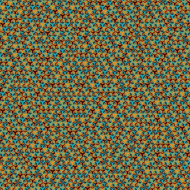  Altıgen Labirent deseni soyut illüstrasyon