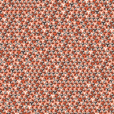  Altıgen Labirent deseni soyut illüstrasyon