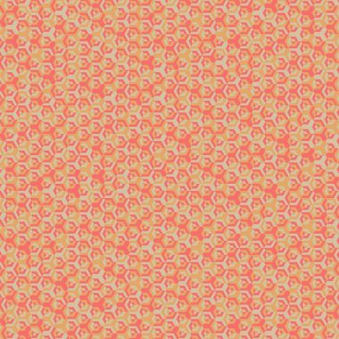  Altıgen Labirent deseni soyut illüstrasyon