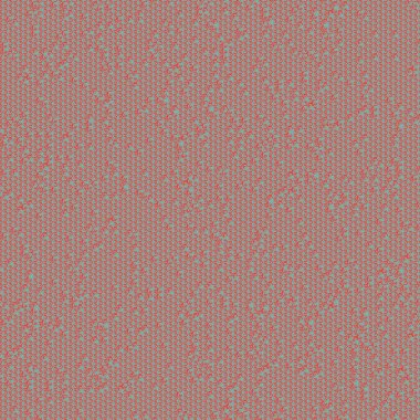  Altıgen Labirent deseni soyut illüstrasyon