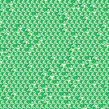  Altıgen Labirent deseni soyut illüstrasyon