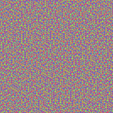  Altıgen Labirent deseni soyut illüstrasyon