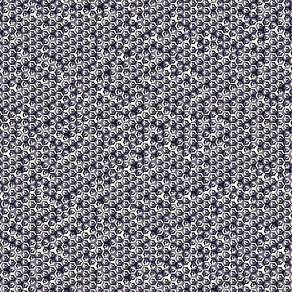 六角形の迷路のパターン抽象的なイラスト — ストックベクタ