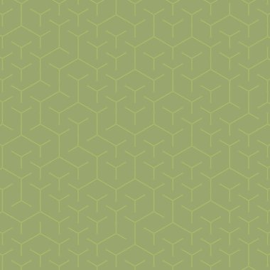  Altıgen Labirent deseni soyut illüstrasyon