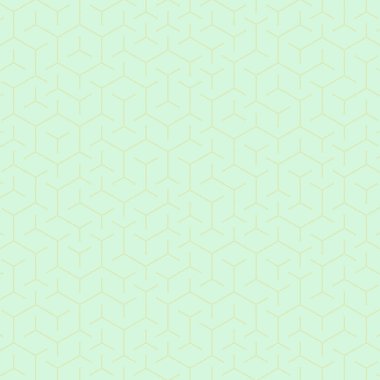  Altıgen Labirent deseni soyut illüstrasyon