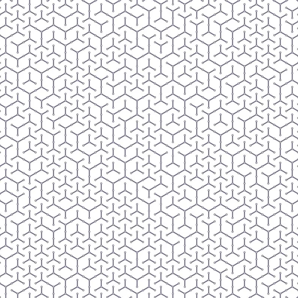 六边形迷宫图案摘要说明 — 图库矢量图片