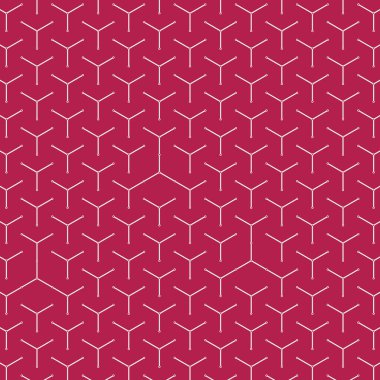  Altıgen Labirent deseni soyut illüstrasyon