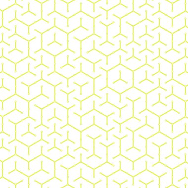  Altıgen Labirent deseni soyut illüstrasyon