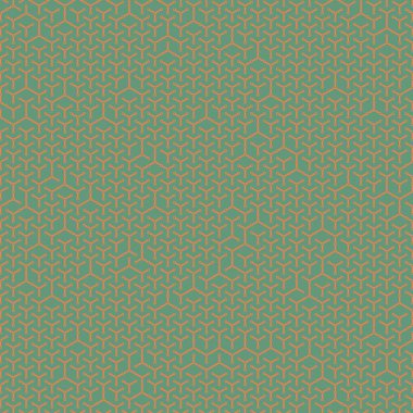  Altıgen Labirent deseni soyut illüstrasyon