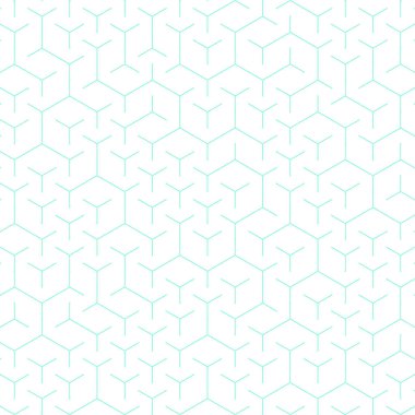  Altıgen Labirent deseni soyut illüstrasyon