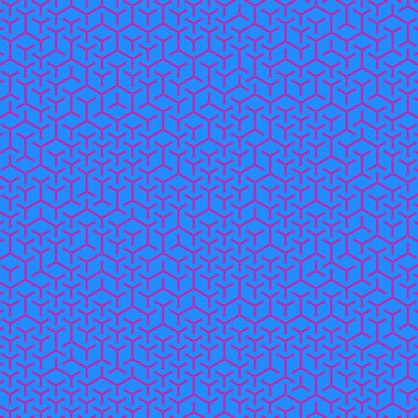  Altıgen Labirent deseni soyut illüstrasyon