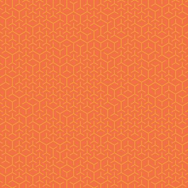  Altıgen Labirent deseni soyut illüstrasyon