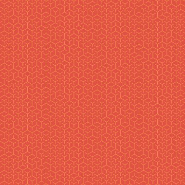  Altıgen Labirent deseni soyut illüstrasyon