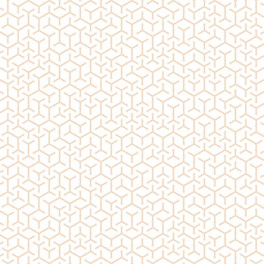  Altıgen Labirent deseni soyut illüstrasyon