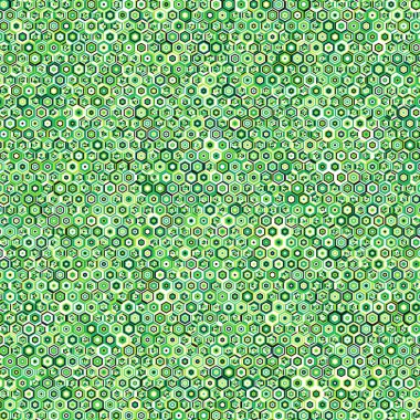  Altıgen Labirent deseni soyut illüstrasyon