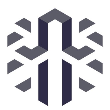  Altıgen Üçgen Paketli 3 boyutlu illüzyon soyut illüstrasyon