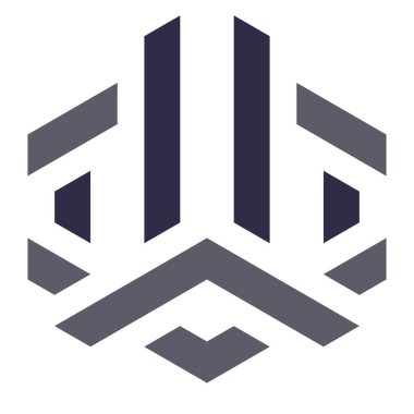  Altıgen Üçgen Paketli 3 boyutlu illüzyon soyut illüstrasyon