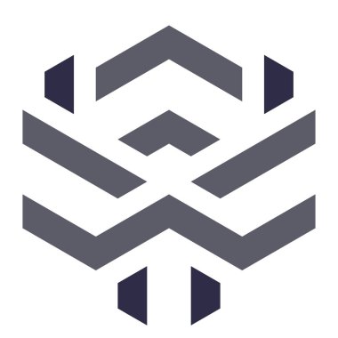  Altıgen Üçgen Paketli 3 boyutlu illüzyon soyut illüstrasyon