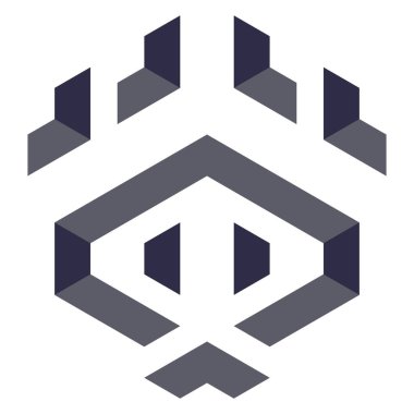  Altıgen Üçgen Paketli 3 boyutlu illüzyon soyut illüstrasyon