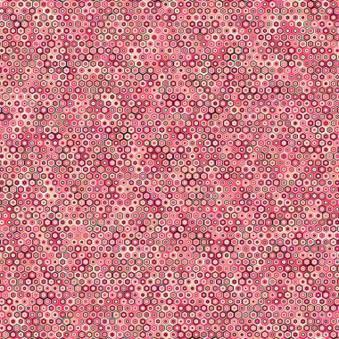  Altıgen Labirent deseni soyut illüstrasyon