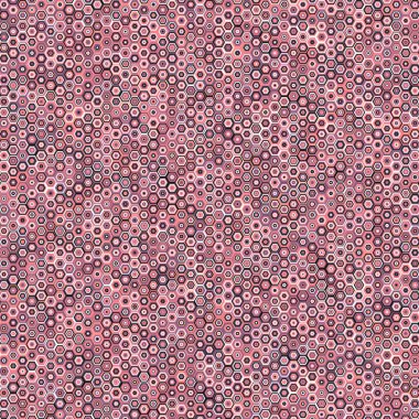  Altıgen Labirent deseni soyut illüstrasyon