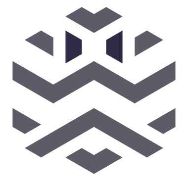  Altıgen Üçgen Paketli 3 boyutlu illüzyon soyut illüstrasyon