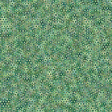  Altıgen Labirent deseni soyut illüstrasyon