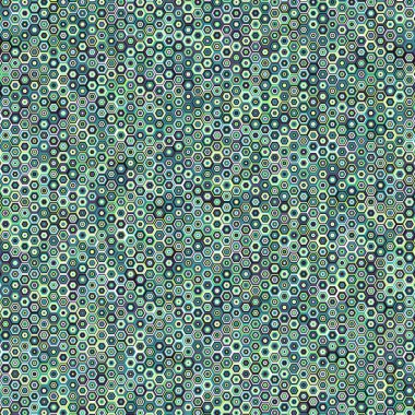  Altıgen Labirent deseni soyut illüstrasyon