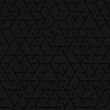  Altıgen Labirent deseni soyut illüstrasyon