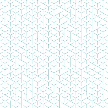  Altıgen Labirent deseni soyut illüstrasyon