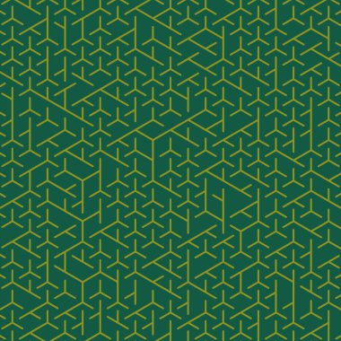  Altıgen Labirent deseni soyut illüstrasyon