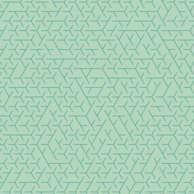  Altıgen Labirent deseni soyut illüstrasyon