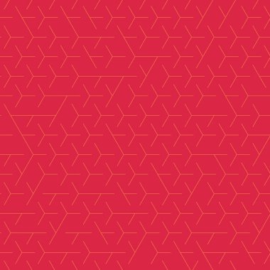  Altıgen Labirent deseni soyut illüstrasyon