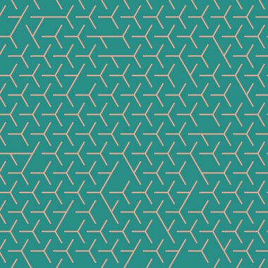  Altıgen Labirent deseni soyut illüstrasyon