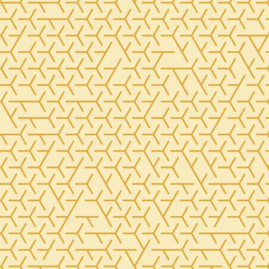  Altıgen Labirent deseni soyut illüstrasyon