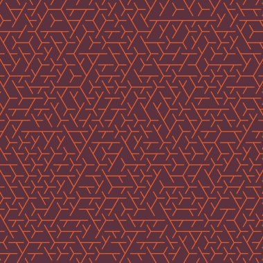  Altıgen Labirent deseni soyut illüstrasyon