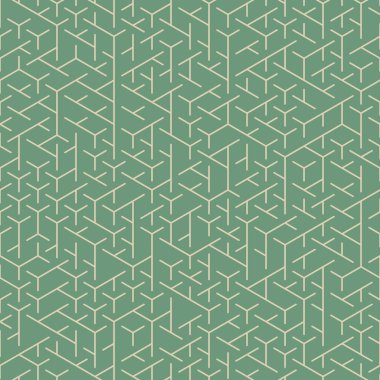  Altıgen Labirent deseni soyut illüstrasyon