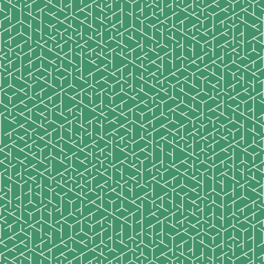  Altıgen Labirent deseni soyut illüstrasyon