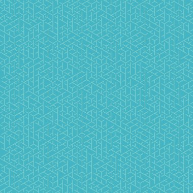  Altıgen Labirent deseni soyut illüstrasyon