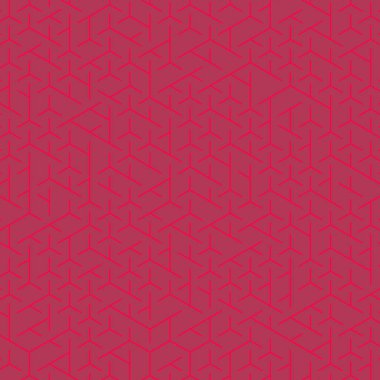  Altıgen Labirent deseni soyut illüstrasyon